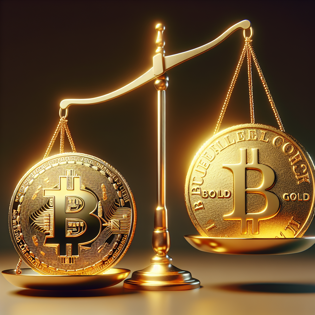 Bitcoin vs. gold