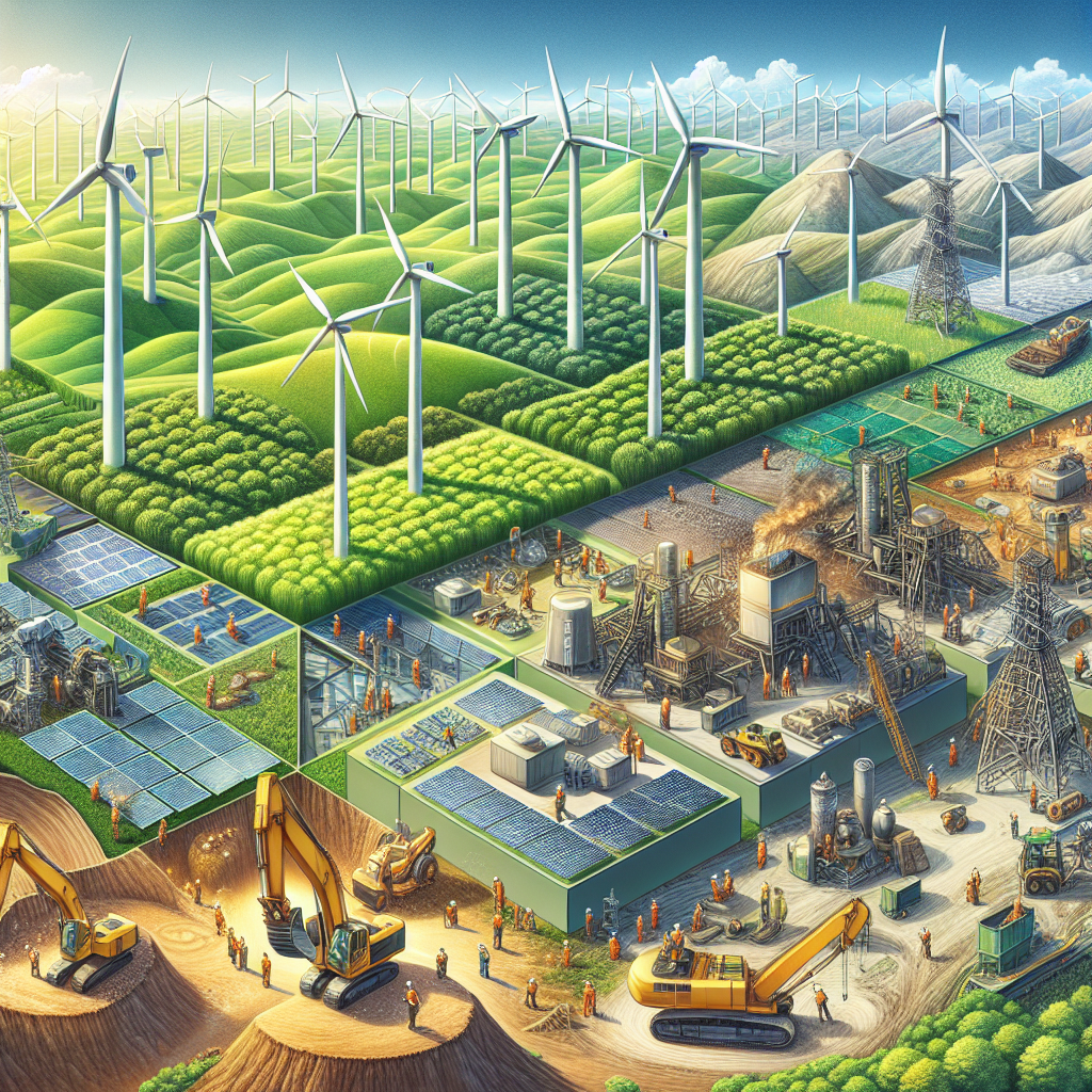 Renewable energy and mining